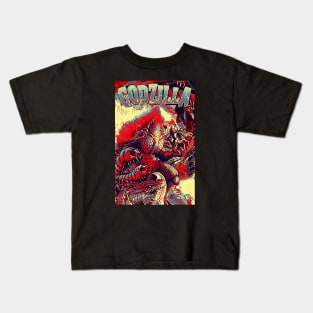 Godzilla ROE 6 Retro Kids T-Shirt